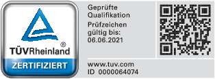 Logo Zertifizierung TV Geldwschebeauftragter